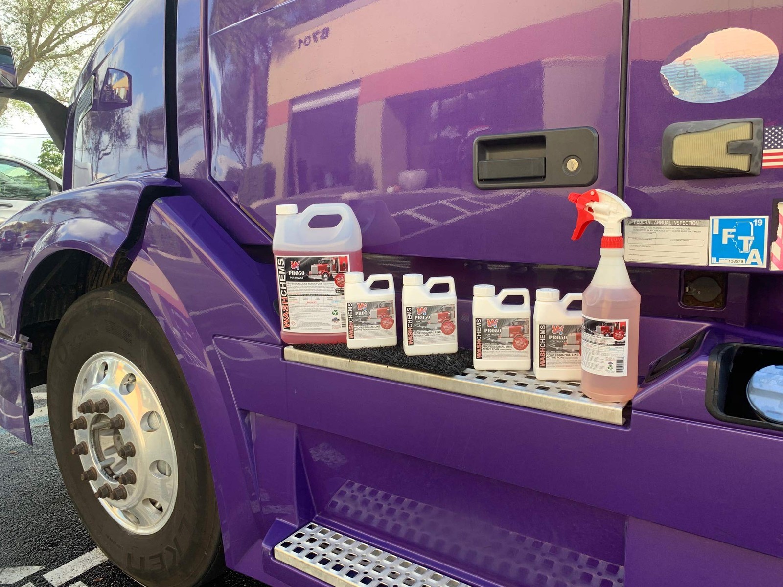 Ash Chems Pro 50 Touchless Car Ash Detergent Soap Concentrate No Brushing Commer