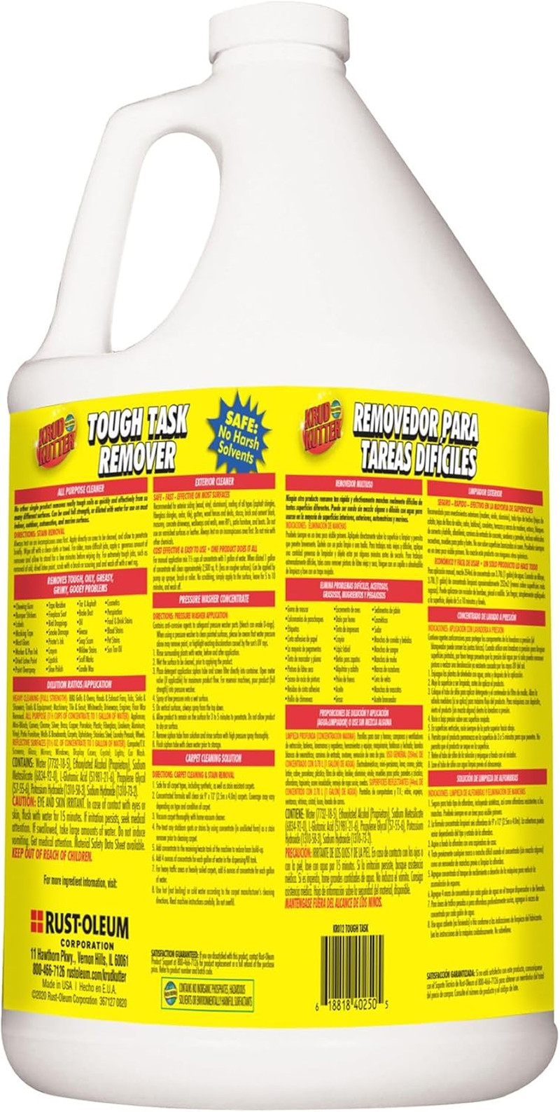 KR012 Tough Task All Purpose Remover, Gallon