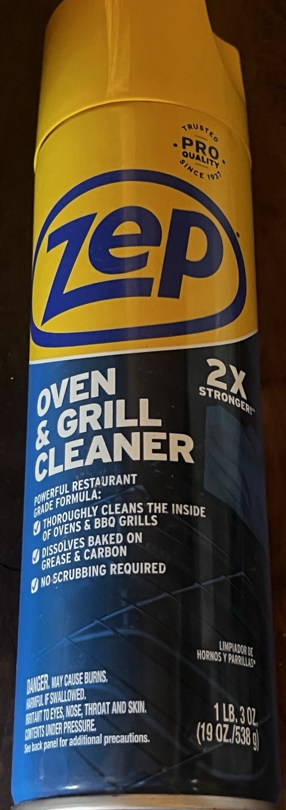 Zep Heavy Duty Oven & BBQ Grill Cleaner 19 oz. Dissolve Grease No Scrubbing