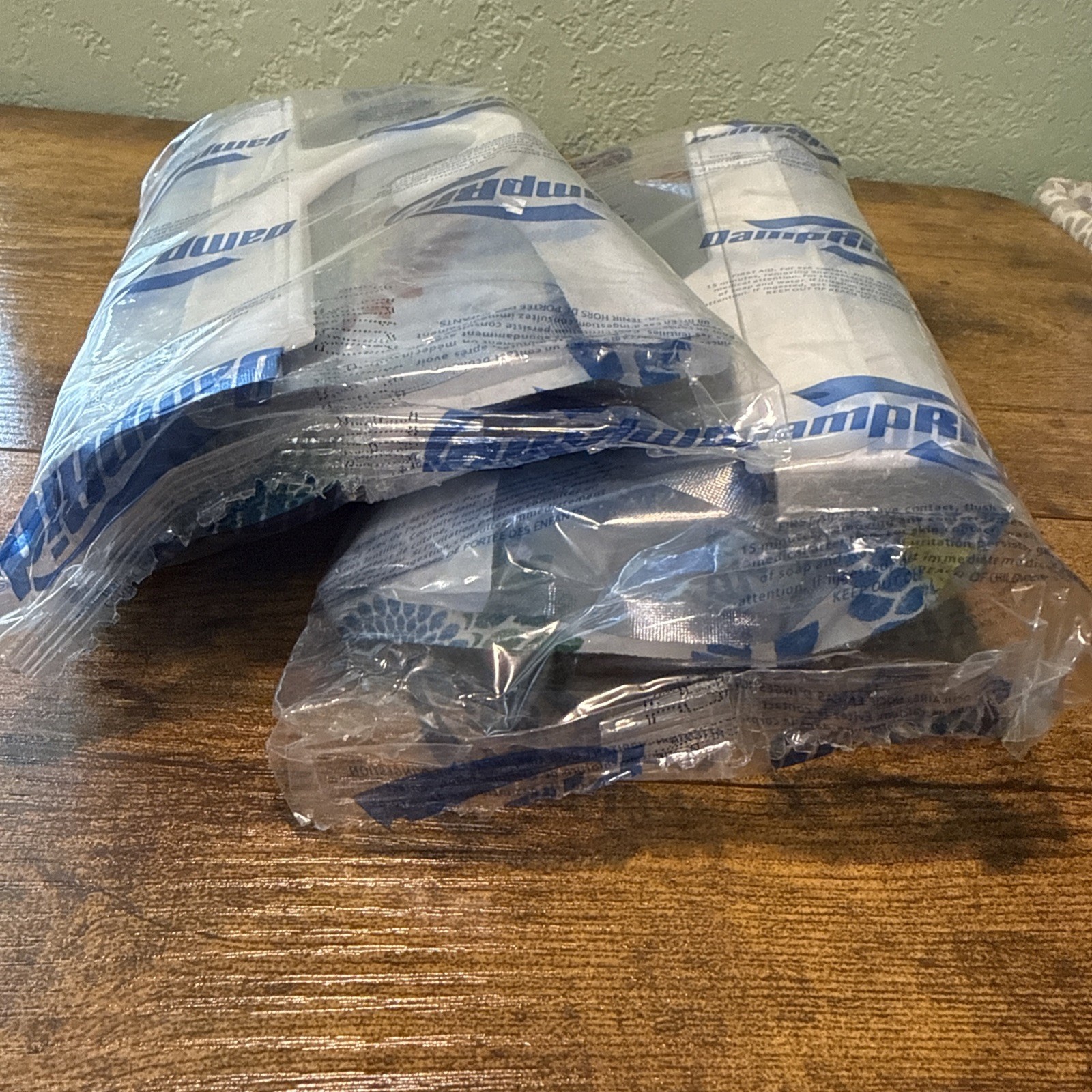DampRid Hanging Bag Closet Two Pack – NO BOX Sealed In Plastic Bag Damp Rid NEW