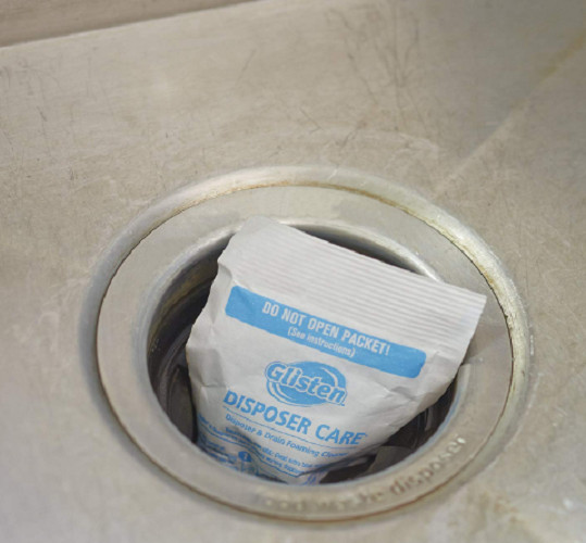 Glisten Garbage Disposal Cleaner Lemon Scent, 4 Uses
