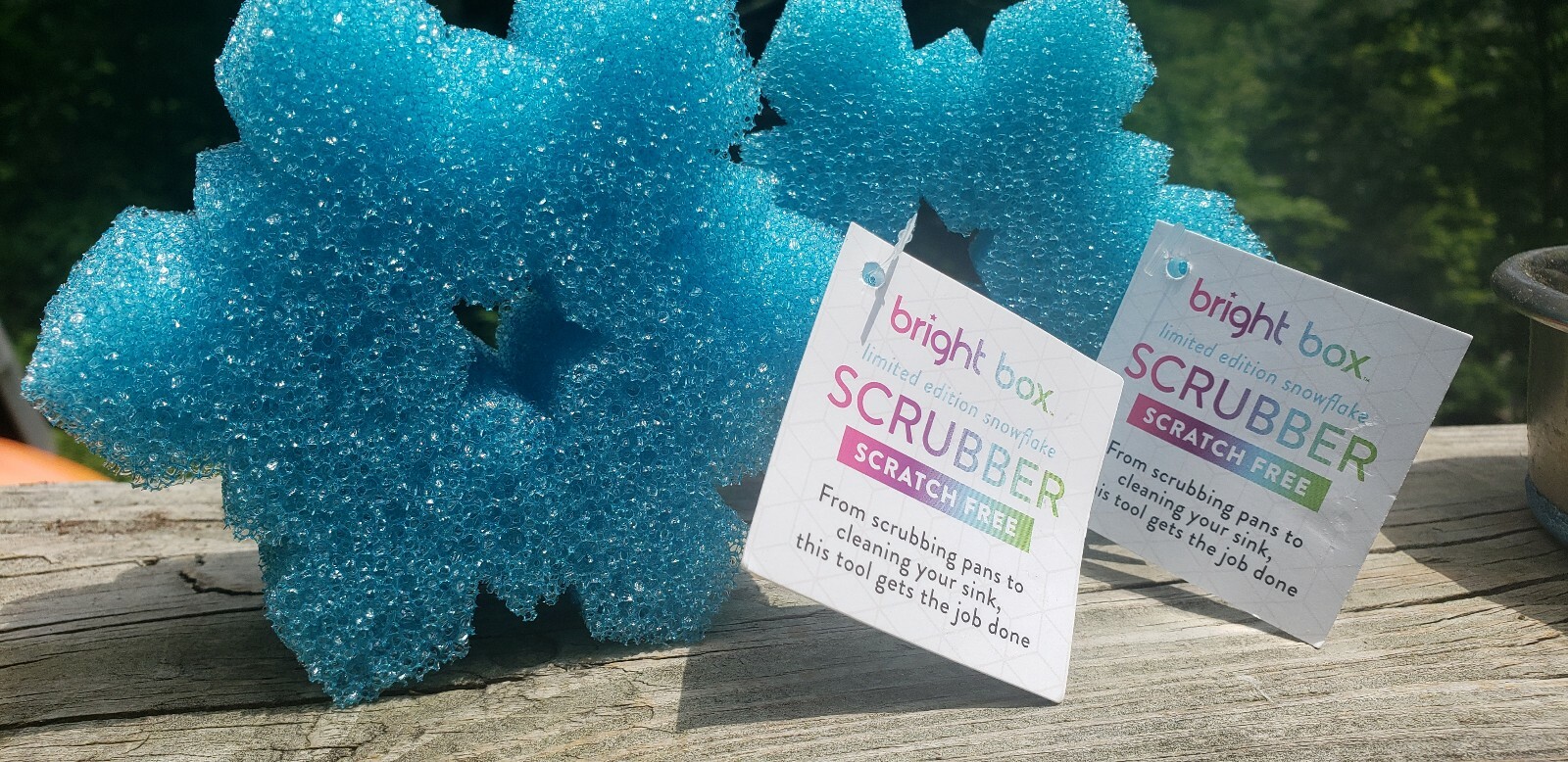 Bright Box Kitchen Bathroom Star Scrubber Purple Lot Of 2 Multi Purpose