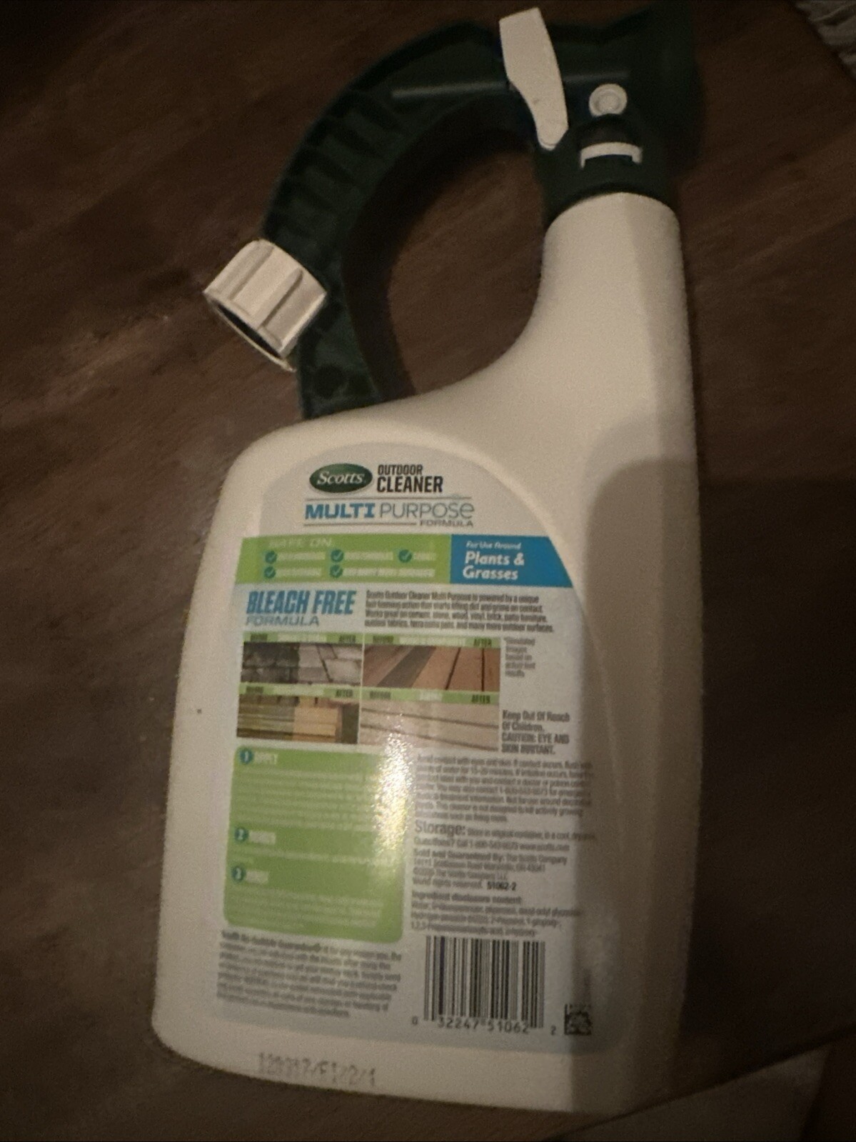 (2) Scotts 51062 OxiClean Multi Purpose Formula Liquid Outdoor Cleaner 32 oz.