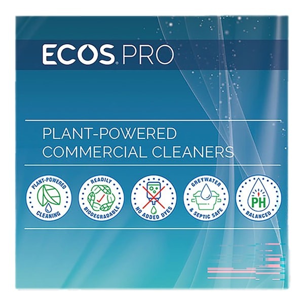 Ecos Pro Pl9746/04 Kitchen And Bathroom Cleaner, Gray, 1 Gal