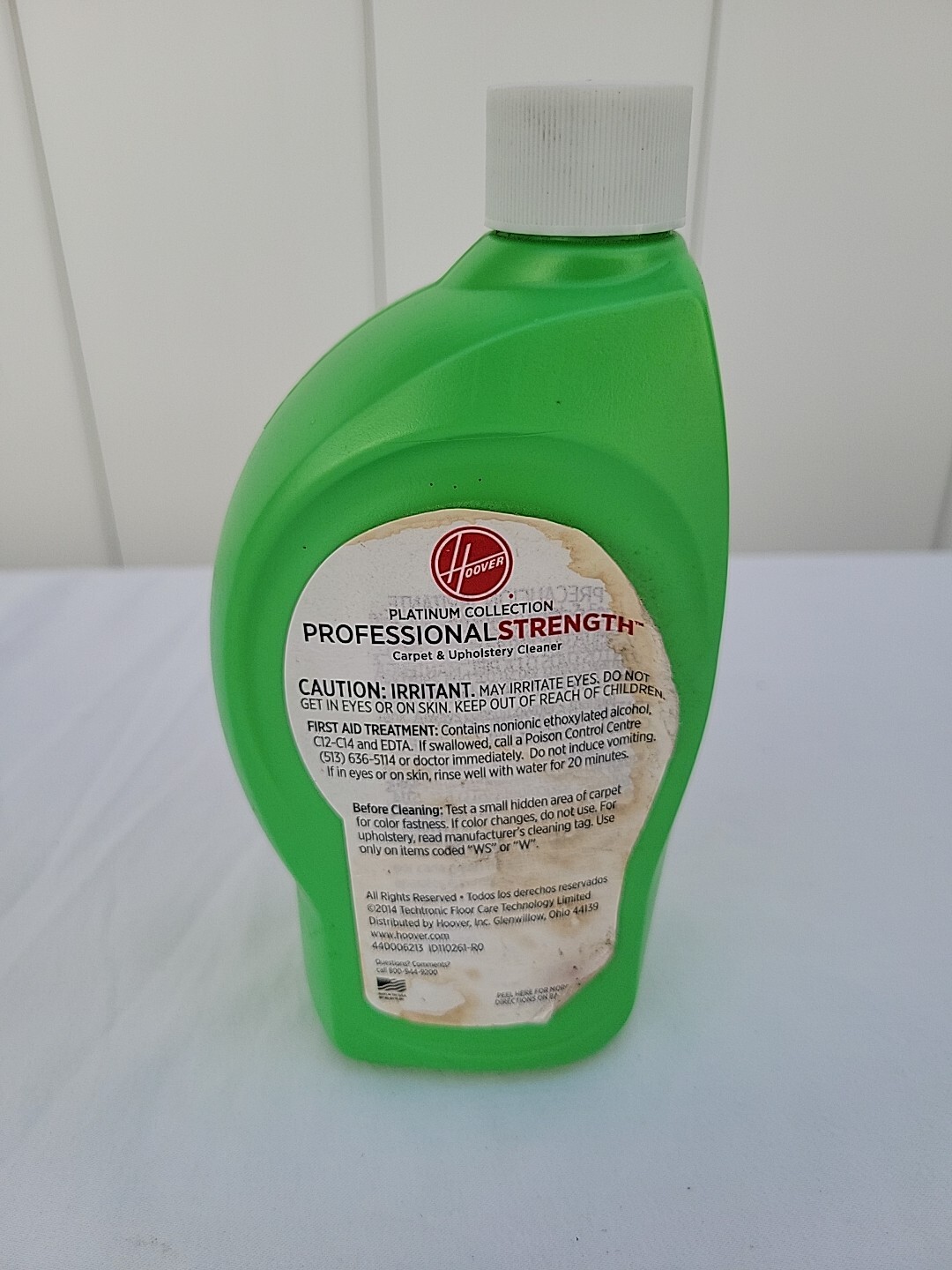 Hoover Carpet Upholstery Concentrated 16 Oz Cleaner Solution Rare