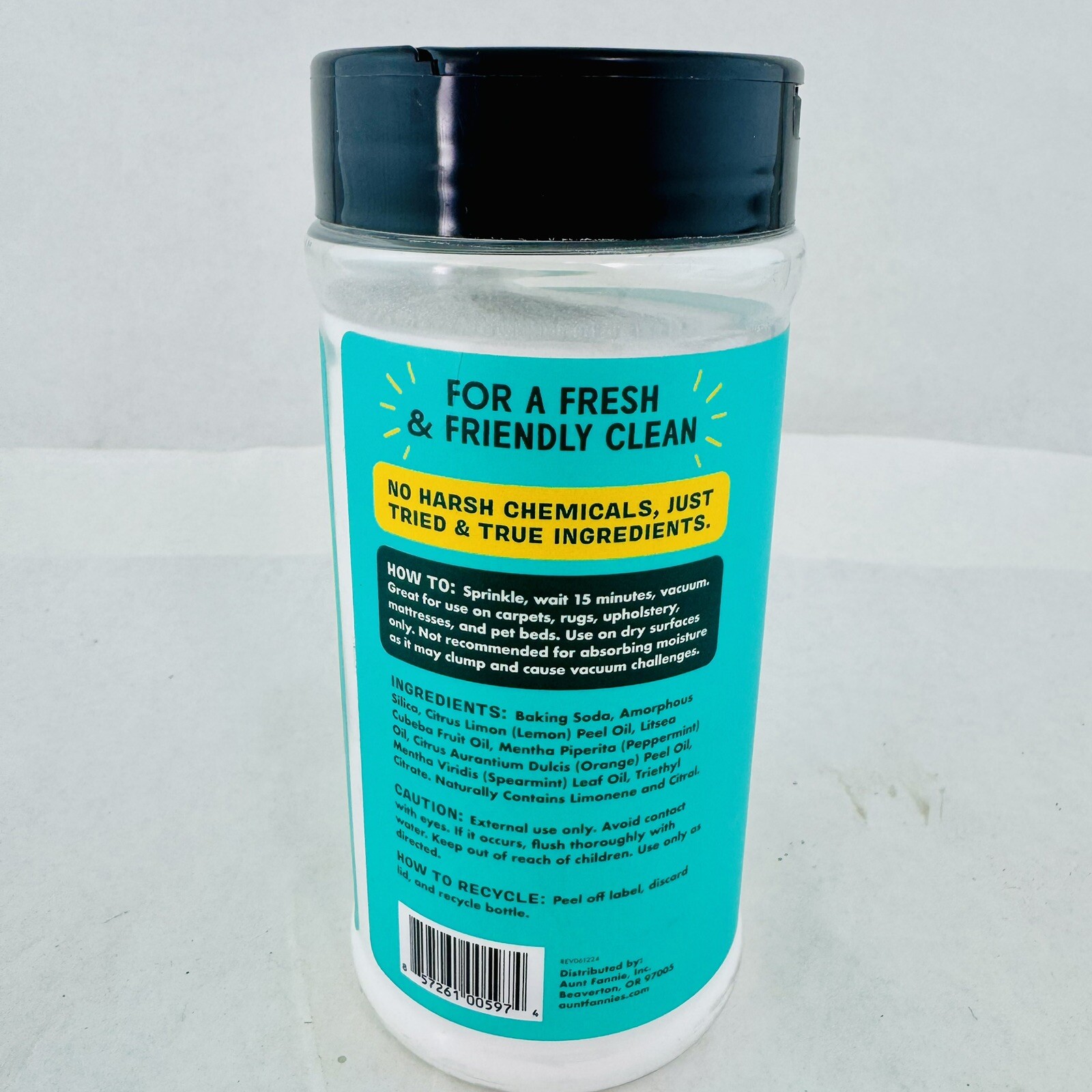 Lemon Scent Carpet Upholstery Refresher Natural Pet Odor Eliminator 16 Oz Fannie