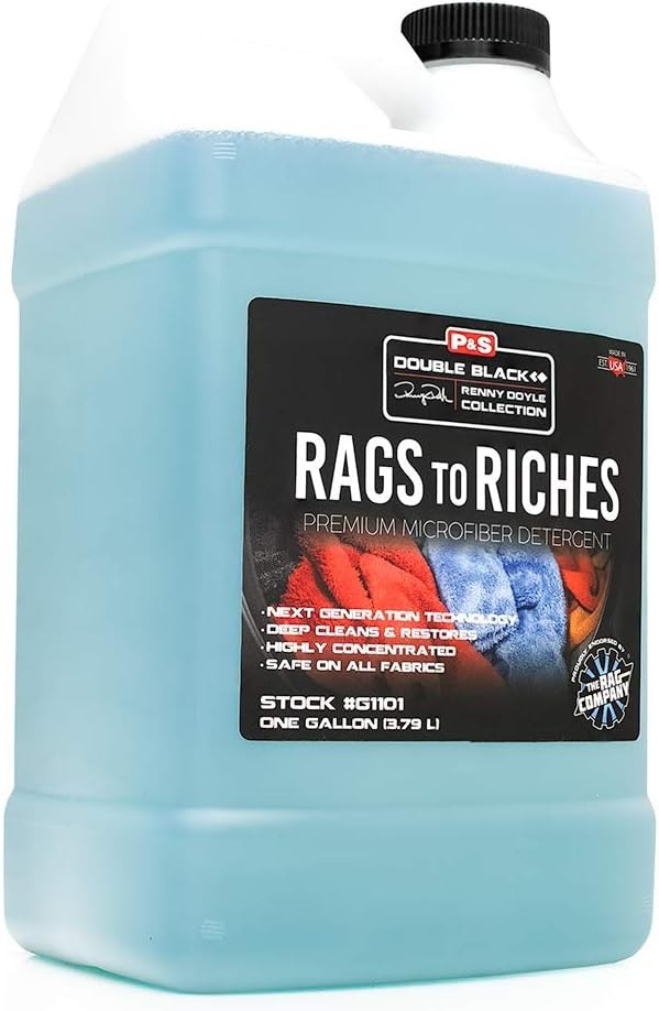P&S Microfiber Detergent 1 Gallon – Deep Clean, Restore, High Efficiency, 128 Oz