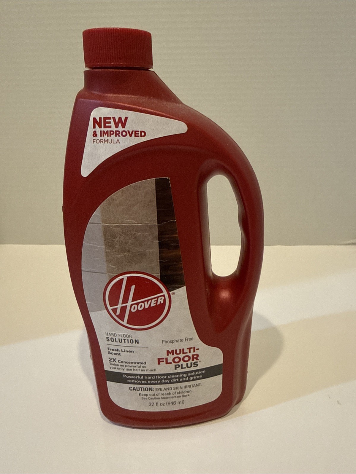 Hoover Multi-floor Plus 2 x Concentrate Cleaning Solution – 32oz 3/4 Full