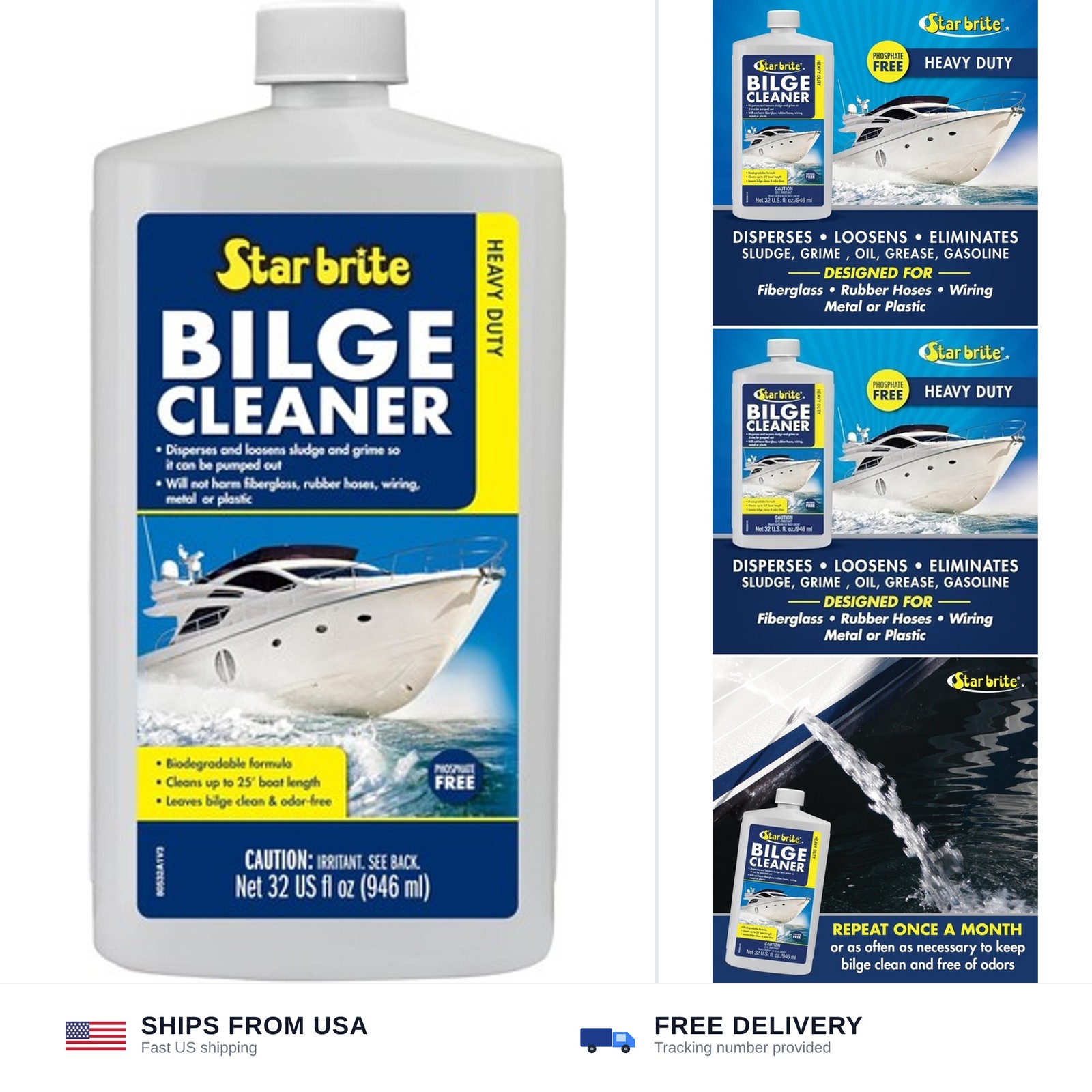 STAR BRITE Bilge Cleaner – 1 GAL (080500N)