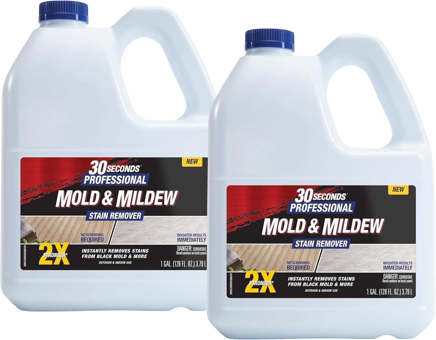 2-Pack Pro Quality Mold Stain Remover | 128 fl. oz. | Fast Results, Residue-Free