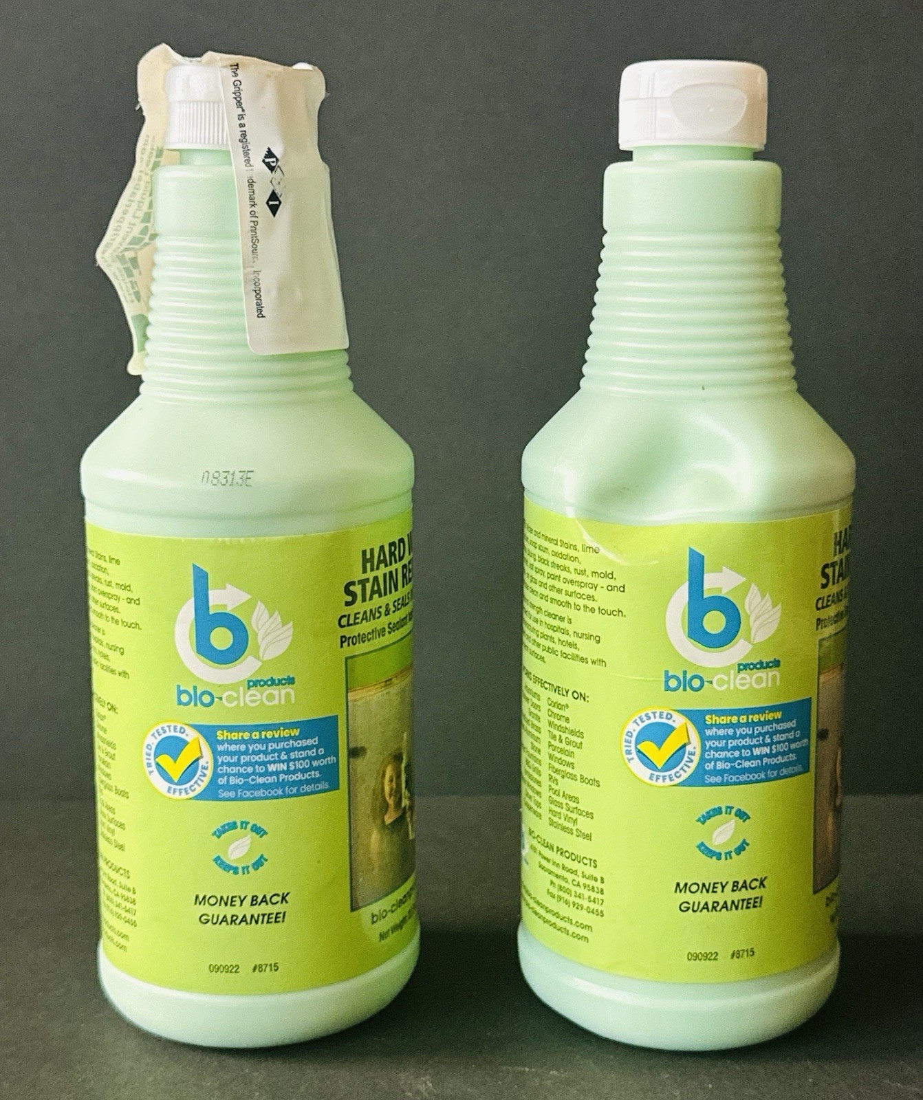 (2 Pack) Bio-Clean Products Hard Water Stain Remover 20.3 OZ