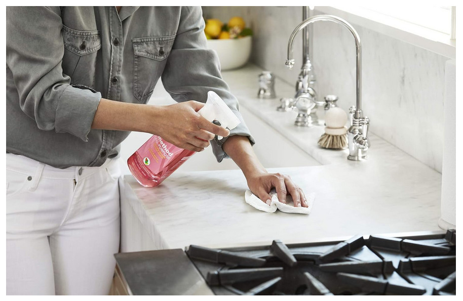 Method All-Purpose Cleaner Spray, French Lavender, Plant-Based and Biodegradable