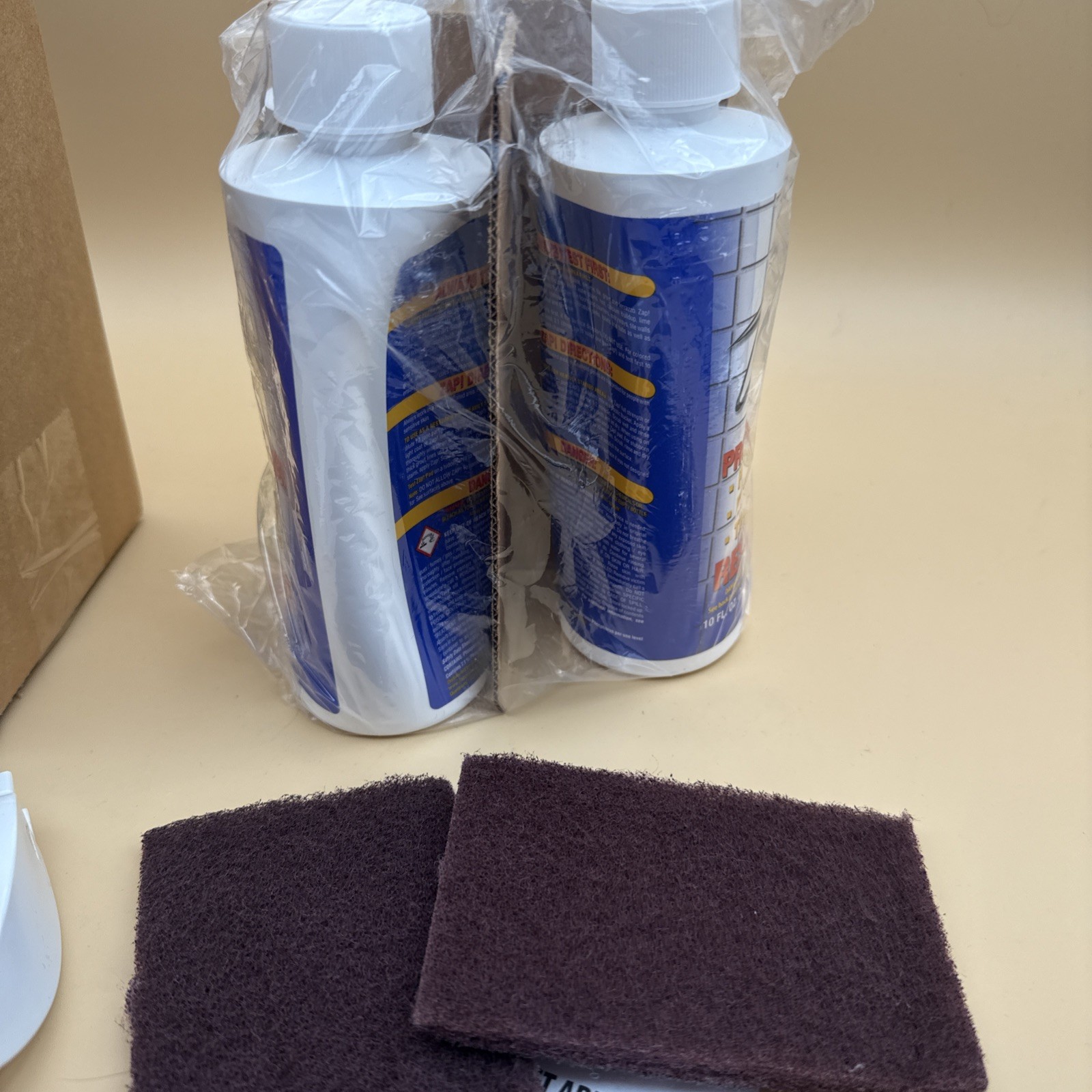 ZAP Professional Porcelain Fiberglass Tile Grout Kit Restorer Maintainer 4 Pack