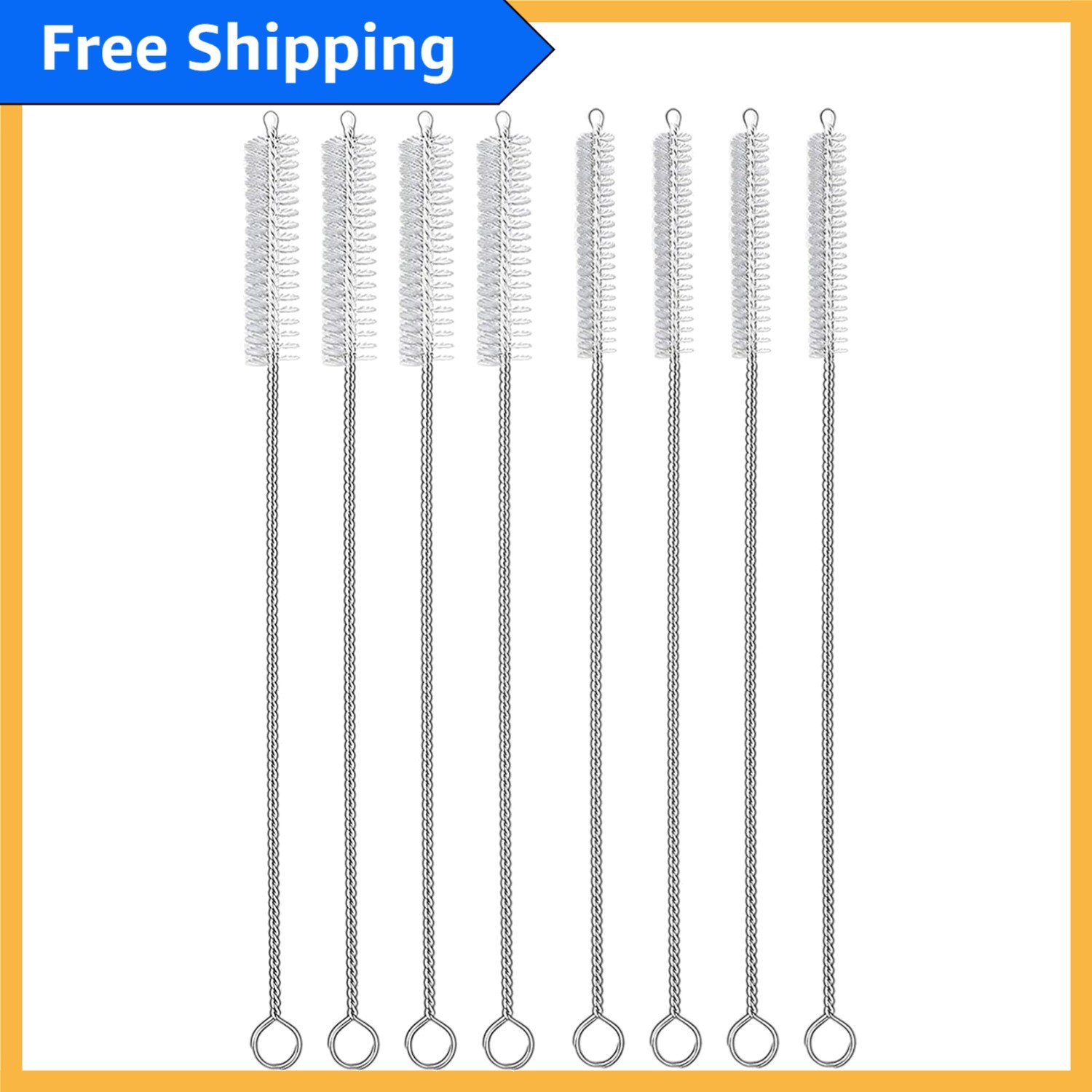 Flexible Dishwasher Safe Straw Cleaning Brushes – Perfect for Water Bottles