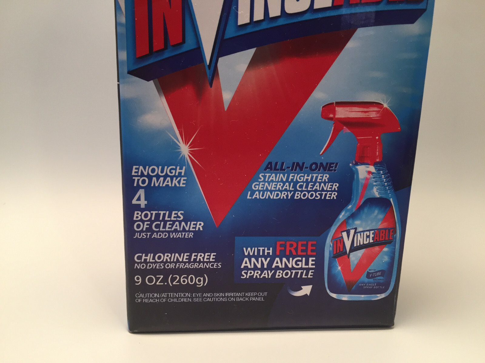 inVINCEable Multi-Purpose Cleaner, Stain Remover with 4 pouches, As Seen on TV
