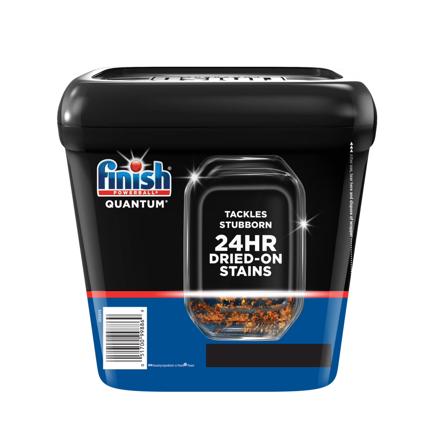 (2 Pack) Finish Quantum Dishwasher Pods Advanced Clean, No Pre-Rinse, 36 Count