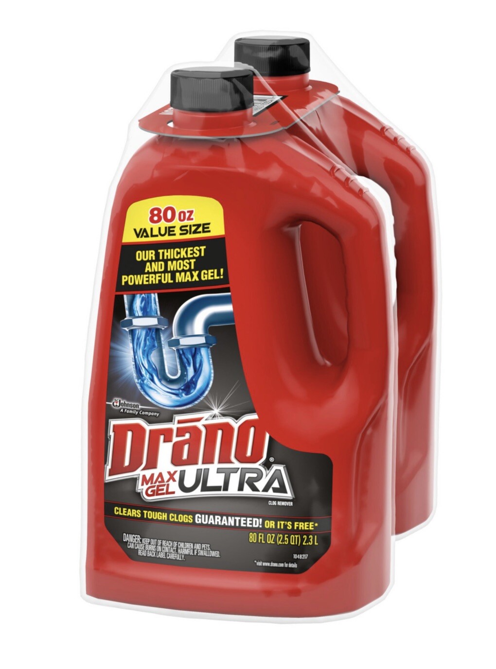 Drano Max Ultra Gel (80 oz., 2 pk.)