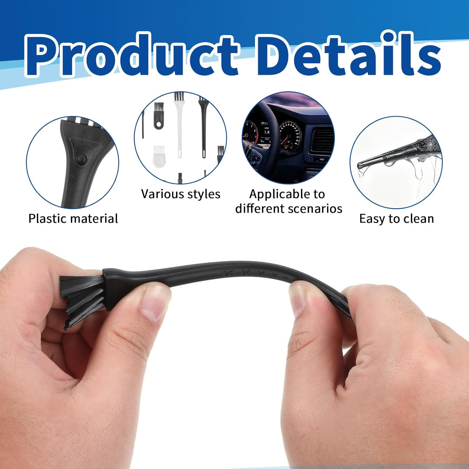 10PCS Cleaning Brush for Household Electric Appliance, Small Cleaning Brush Elec