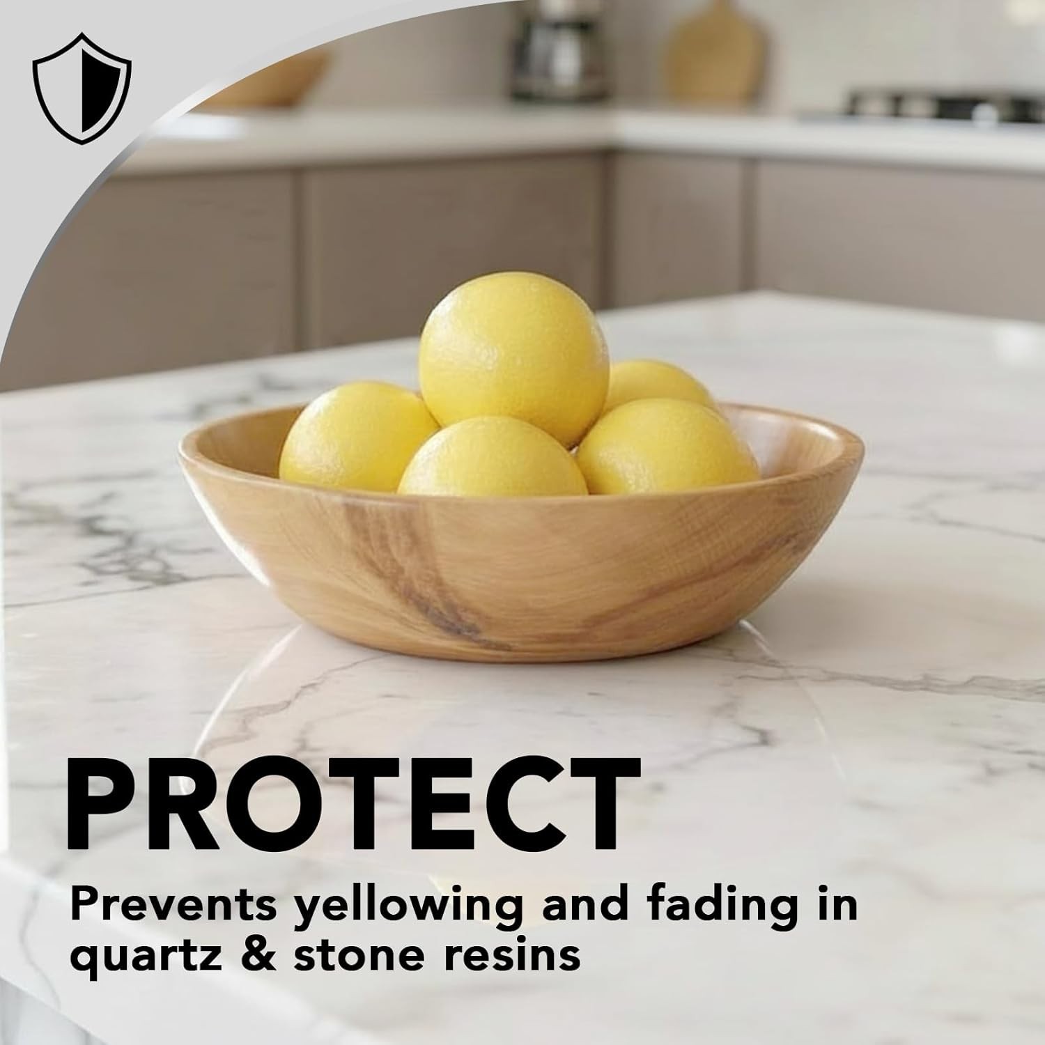 Citrus Quartz Countertop Cleaner – 24oz Anti-Streak Polish with Microfiber Cloth