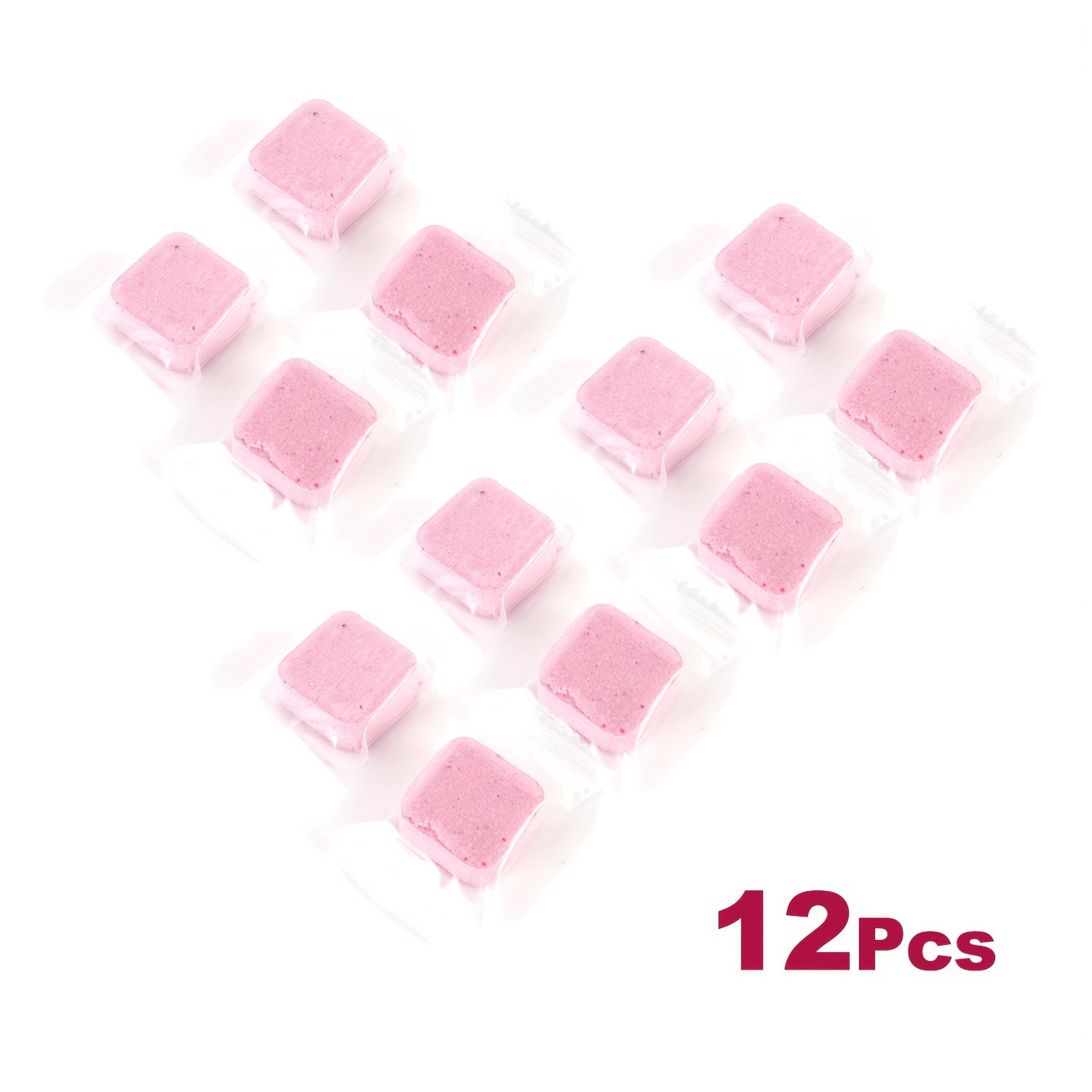 Hands-Free Compact Cost-Effective Bowl-Safe Toilet Cleaning Effervescent Tablets