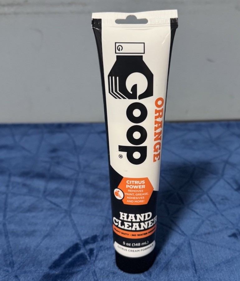 GOOP Orange Heavy Duty Waterless Hand Cleaner and Stain Remover – 5 Oz. Tube
