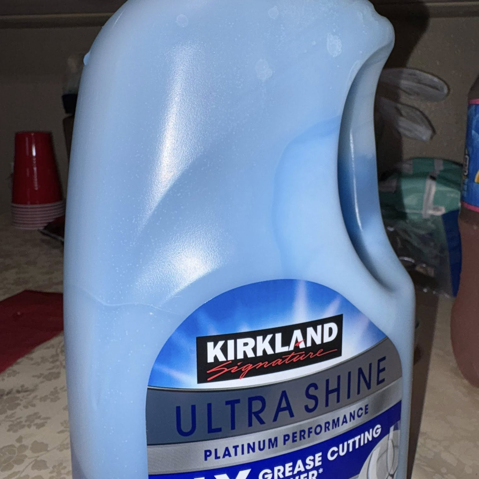 Kirkland Signature Commercial Dishwashing Liquid 90 oz Heavy Duty Degreaser Soap