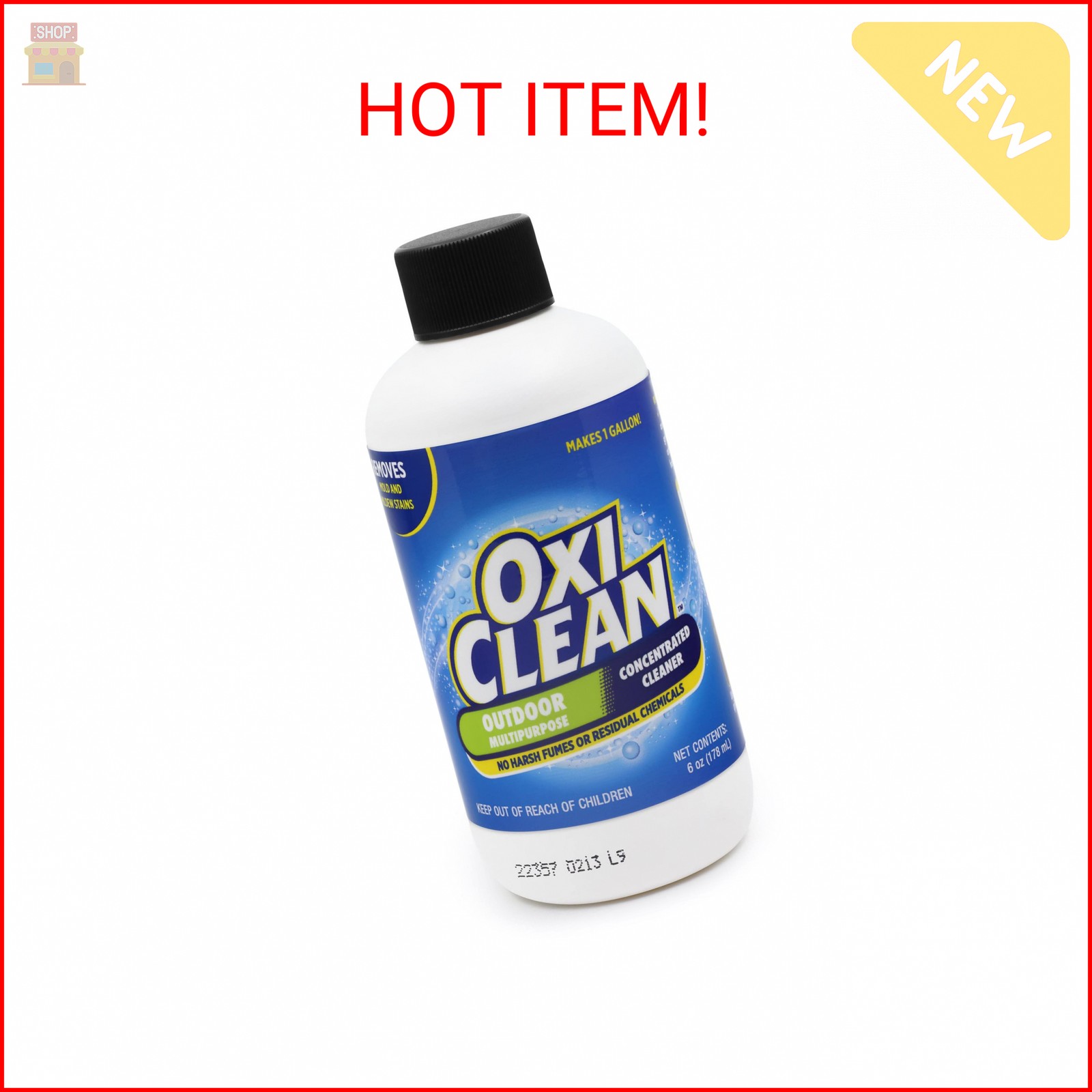 OxiClean – Outdoor Multipurpose Super Concentrated Cleaner – Makes 1 Gallon – St