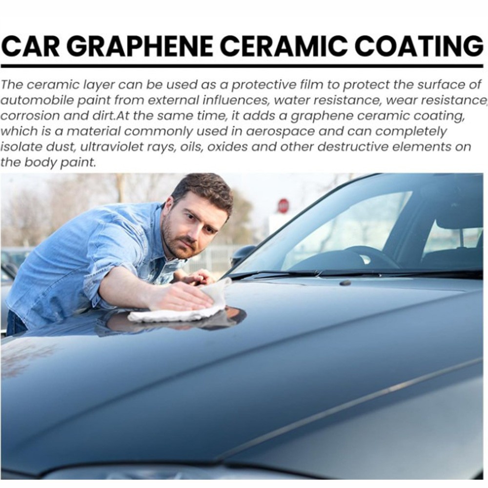 50ML Ceramic Car Coating Agent Kit – PTZ Crystal Serum, Advanced Ceramic Coating