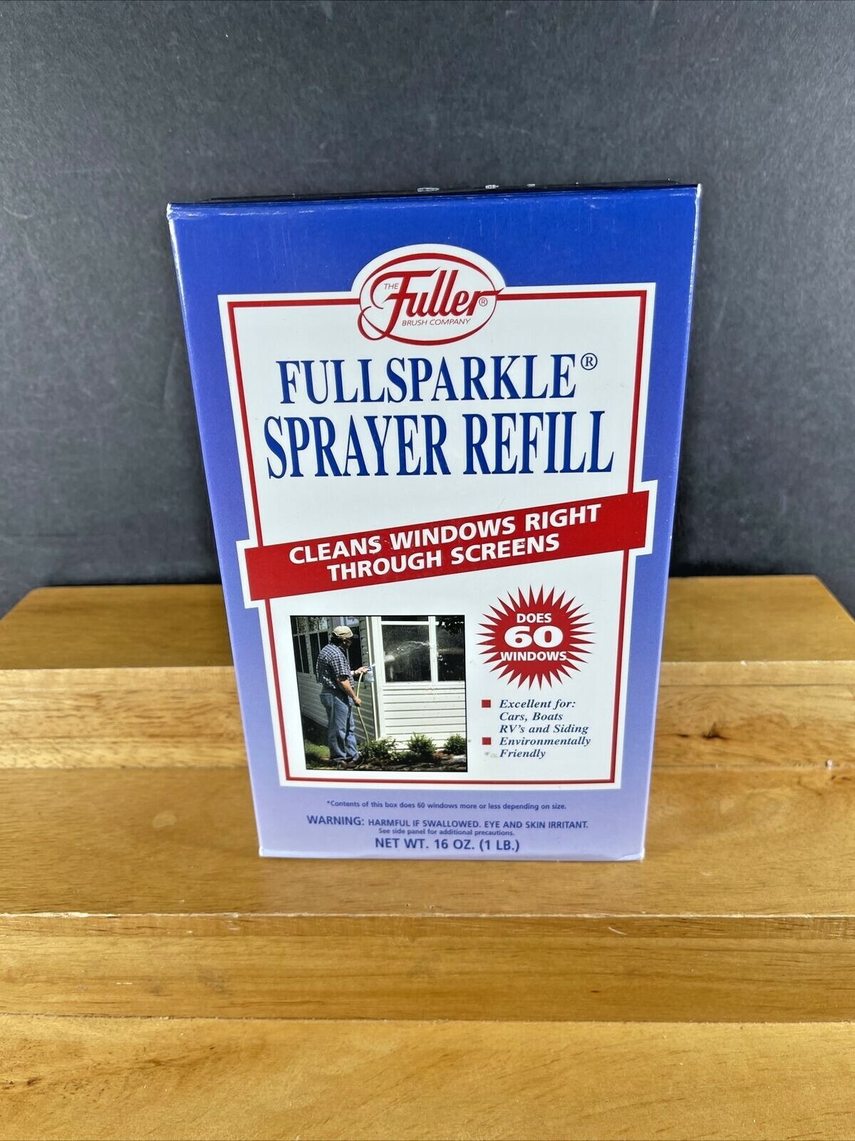NOS Fuller Brush FullSparkle Sprayer Refill 16 oz Windows CLEANS THRU SCREENS!