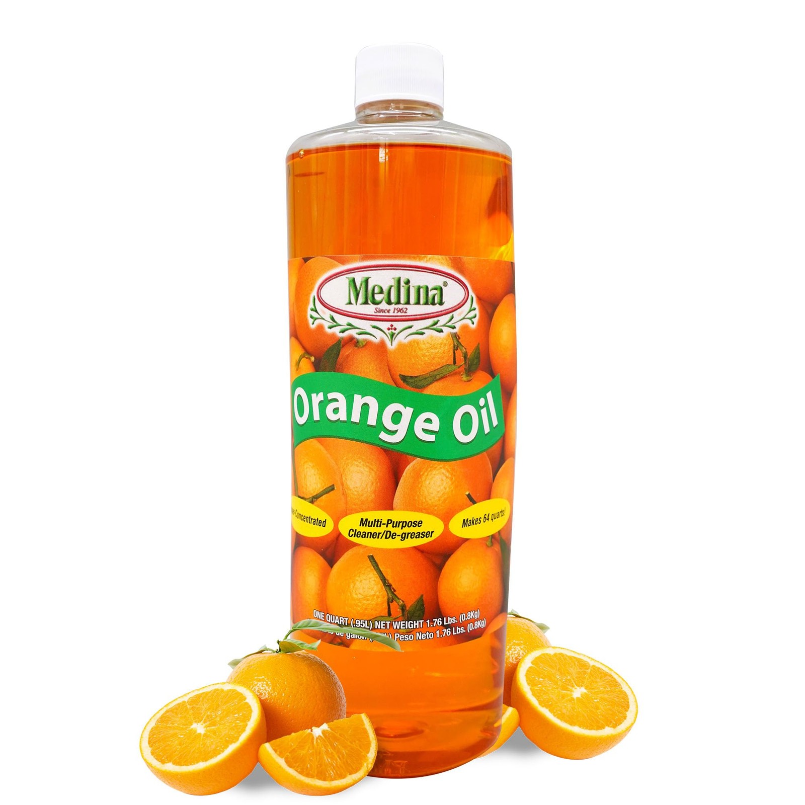 Medina Orange Oil Cleaner Degreaser Concentrate – All Purpose Orange Oil