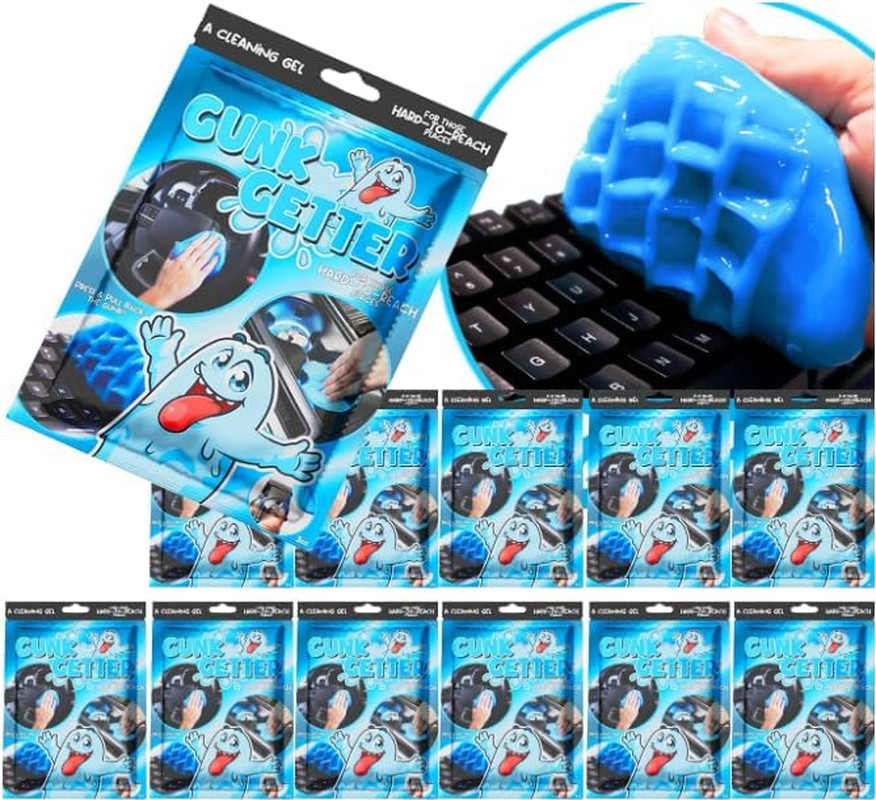 Cleaning Gel for Those Hard to Reach Places, Automotive Cup Holder Electronic Ke