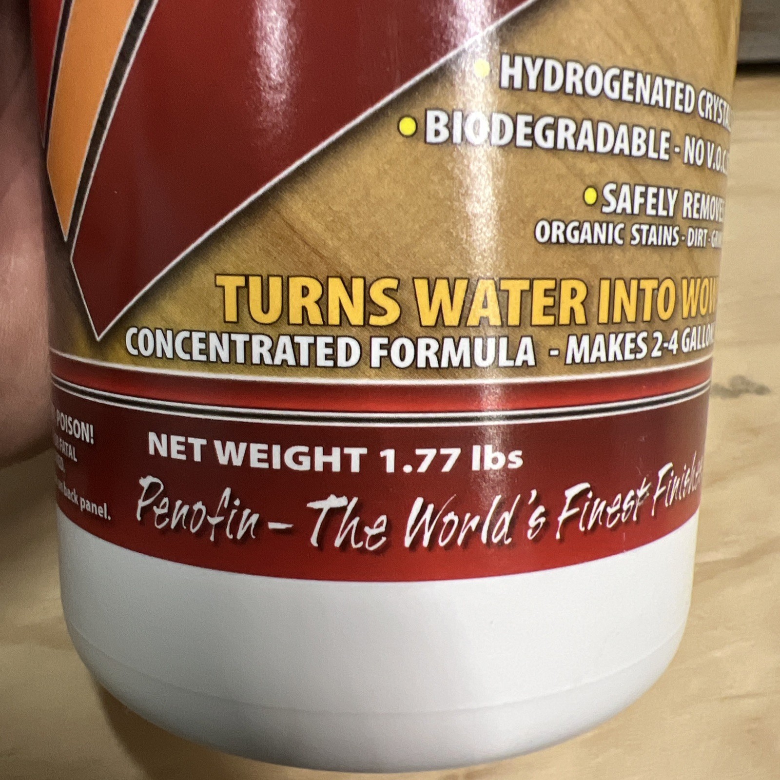 Penofin Pro-Tech WoodCleaner Step 2, 1 Qt Concentrate