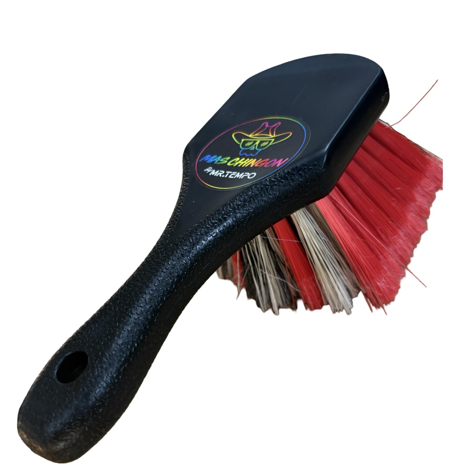 9 Inch Short Handle Car Wash Wheel Rim Brush Tire Cleaner Auto Detailing Tool
