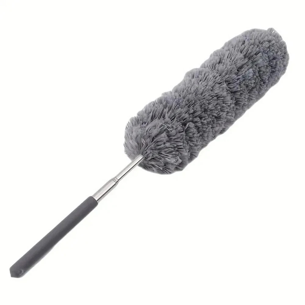 Microfiber Duster Soft Feather Dusting Brush Household Extendable Cleaning Tool
