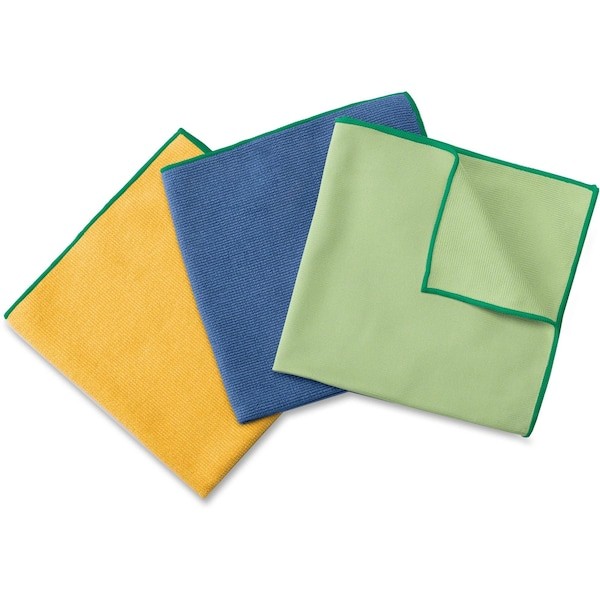 Kimberly-Clark 83630 Microfiber Cleaning Cloth, Green, 6Pk