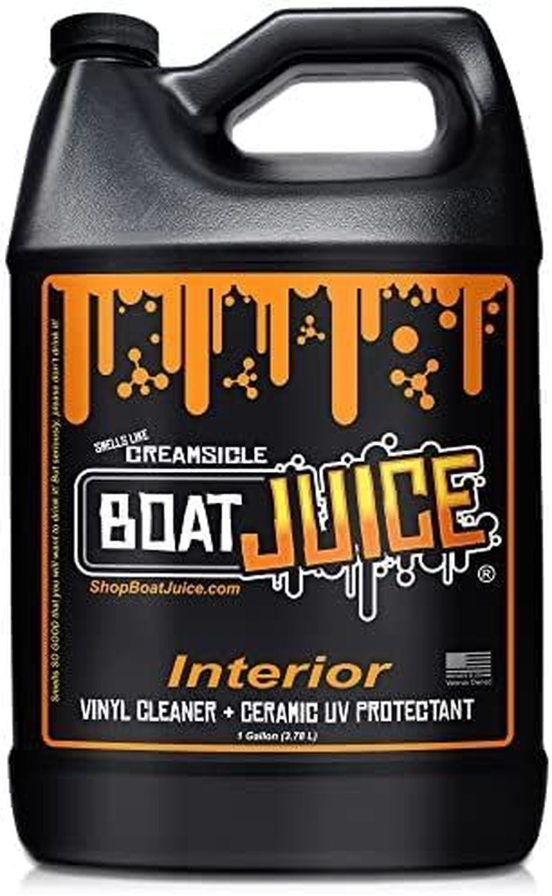 Boat Juice Interior 2-in-1 Vinyl Boat Seat Cleaner & Ceramic UV Protectant Spray