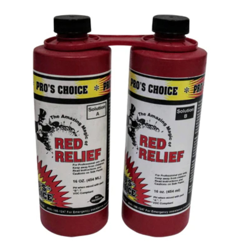 CTI – Pro’s Choice – Red Relief (2 part set)