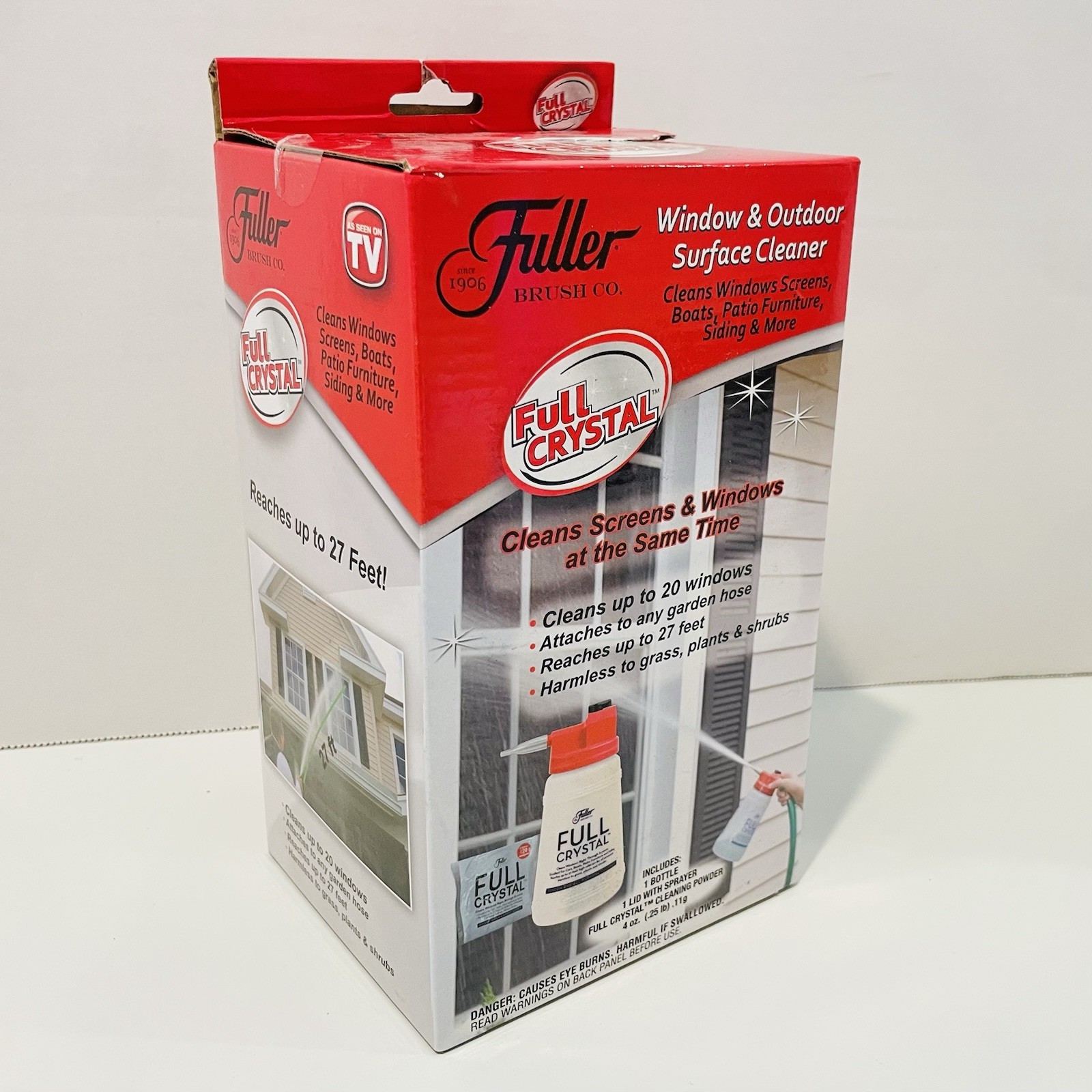 Fuller Brush FBFC-6 Full Crystal Window & Outdoor Surface Cleaner Kit
