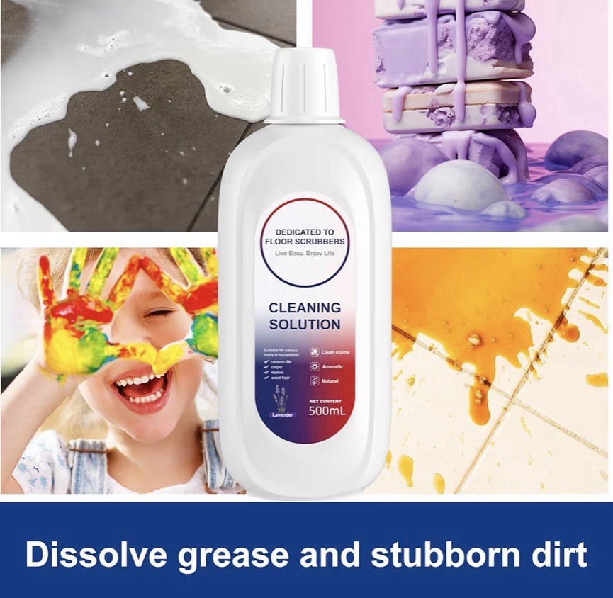 Floor Cleaner 1000ml Scent Compatible with Tineco Cleaning Solution, Lavender
