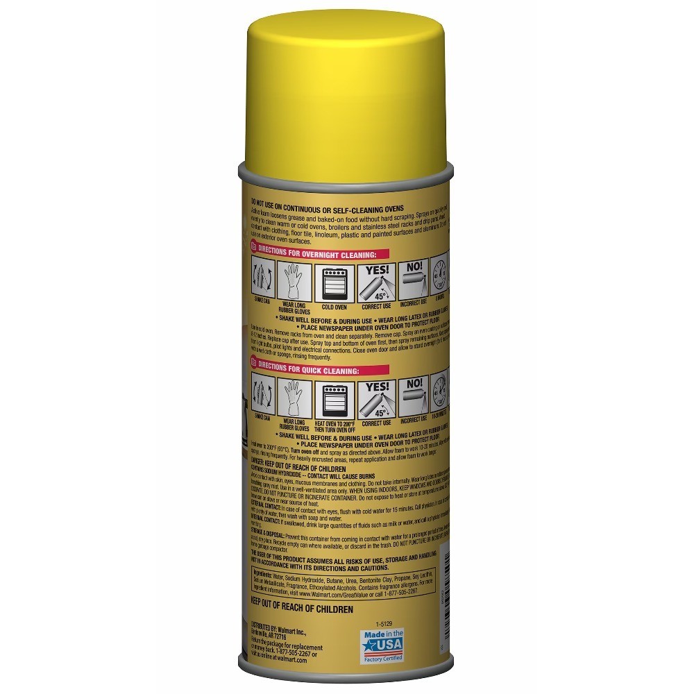 3 Pack Heavy Duty Oven Cleaner Spray 16 Ounce for Commercial Home Kitchen Deep