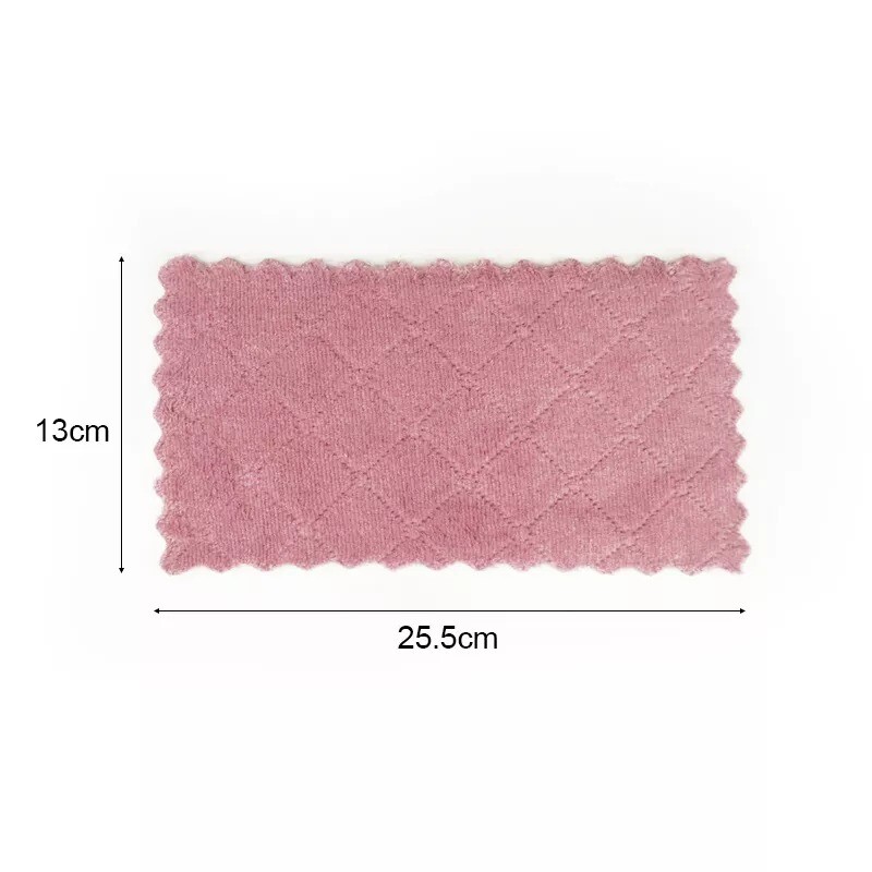 New High Quality Microfiber Cleaning Towel Cloth Scouring Pad For Easy Cleaning