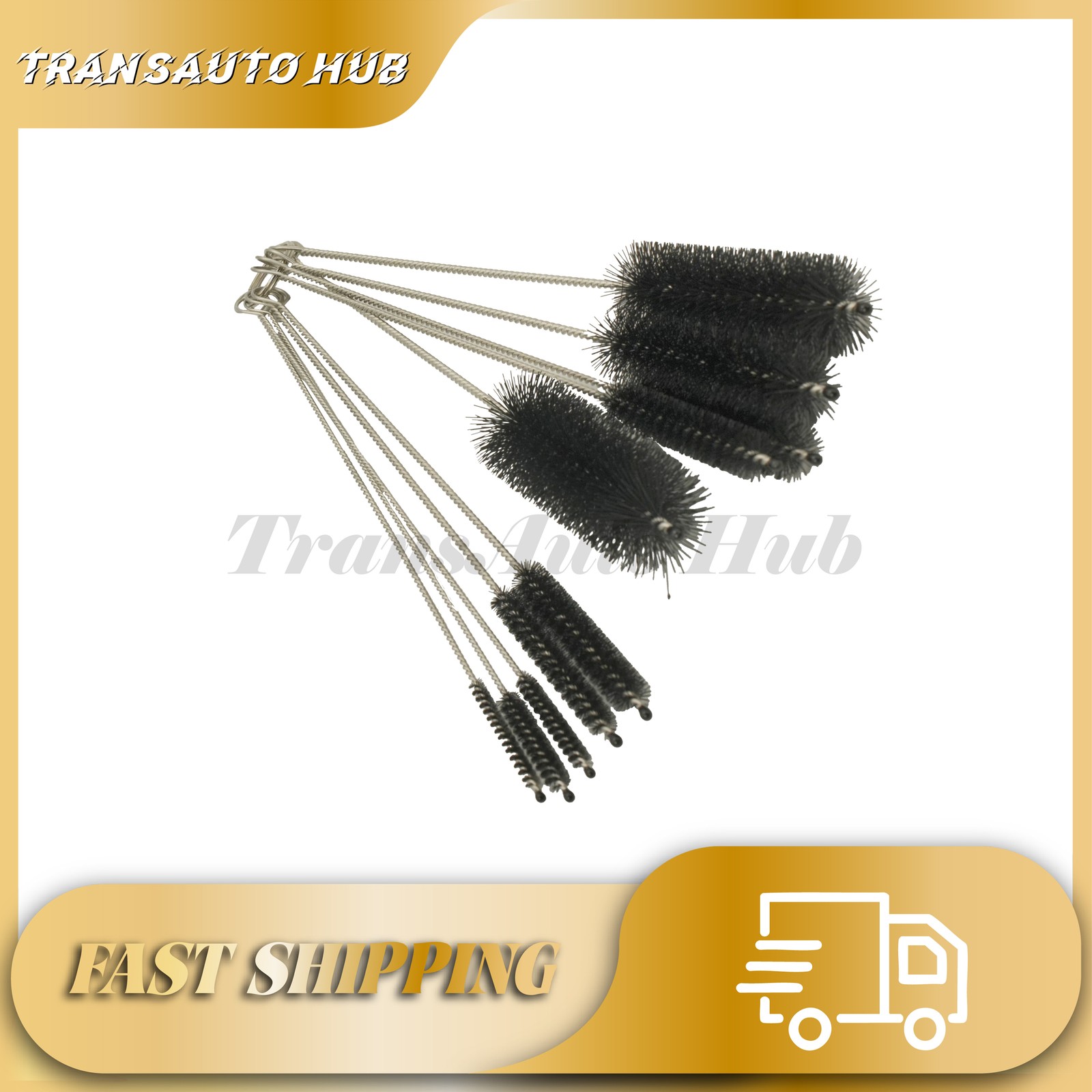 10PCS Set Nylon Small LongCleaning Straw Brush Cleaner Bottle Tube Pipe US