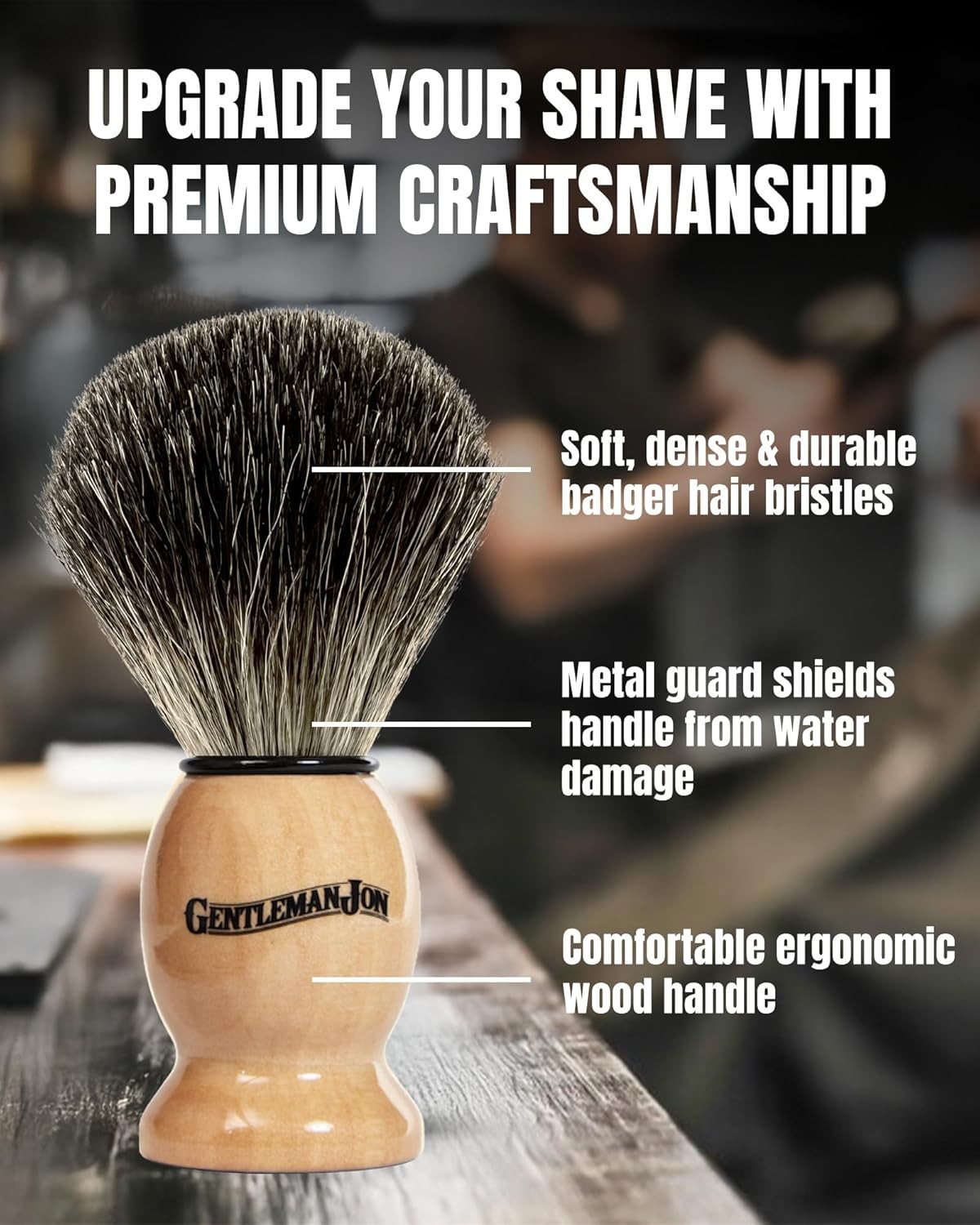 Gentleman Jon Safety Razor Shaving Kit – Vintage Wet Shave Grooming Set for Me