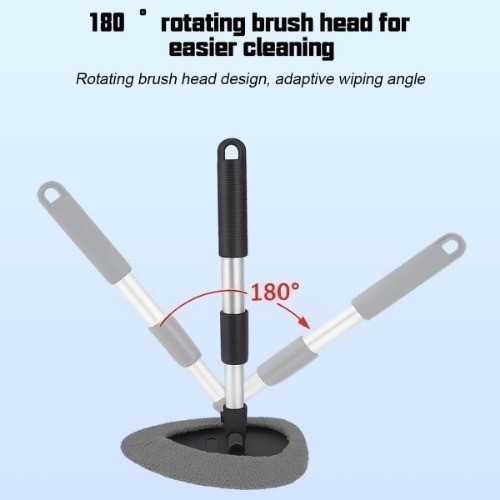 Car Windshield Cleaner Tool, Vehicle Window Detailing Cleaning Kit Color: Gray