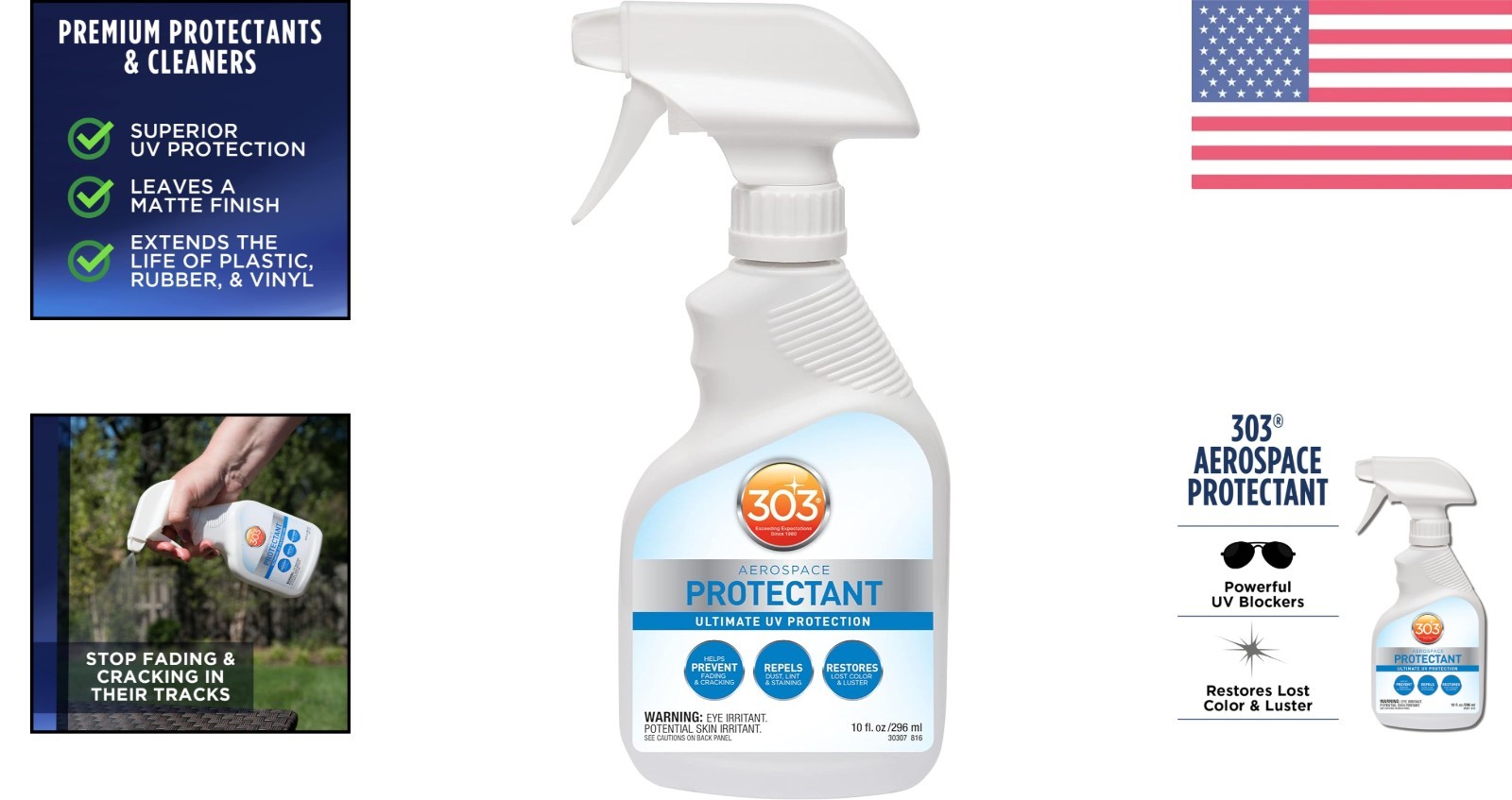 303 Aerospace Protectant Spray – Protects Against UV & Dirt, 10 Fl. Oz