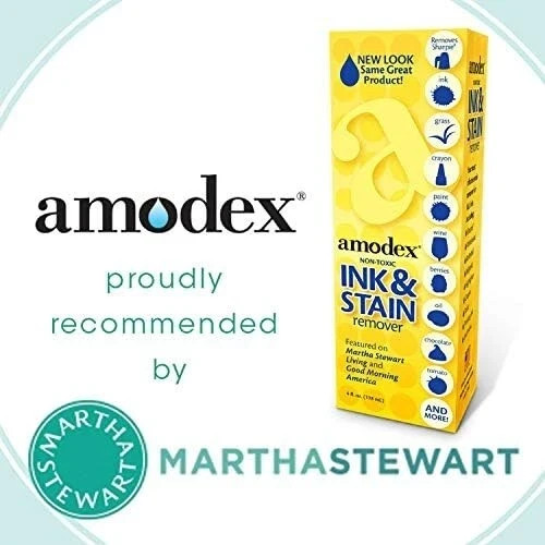 Amodex Ink and Stain Remover – Cleans Marker, Ink, Crayon, Pen, Makeup from Furn