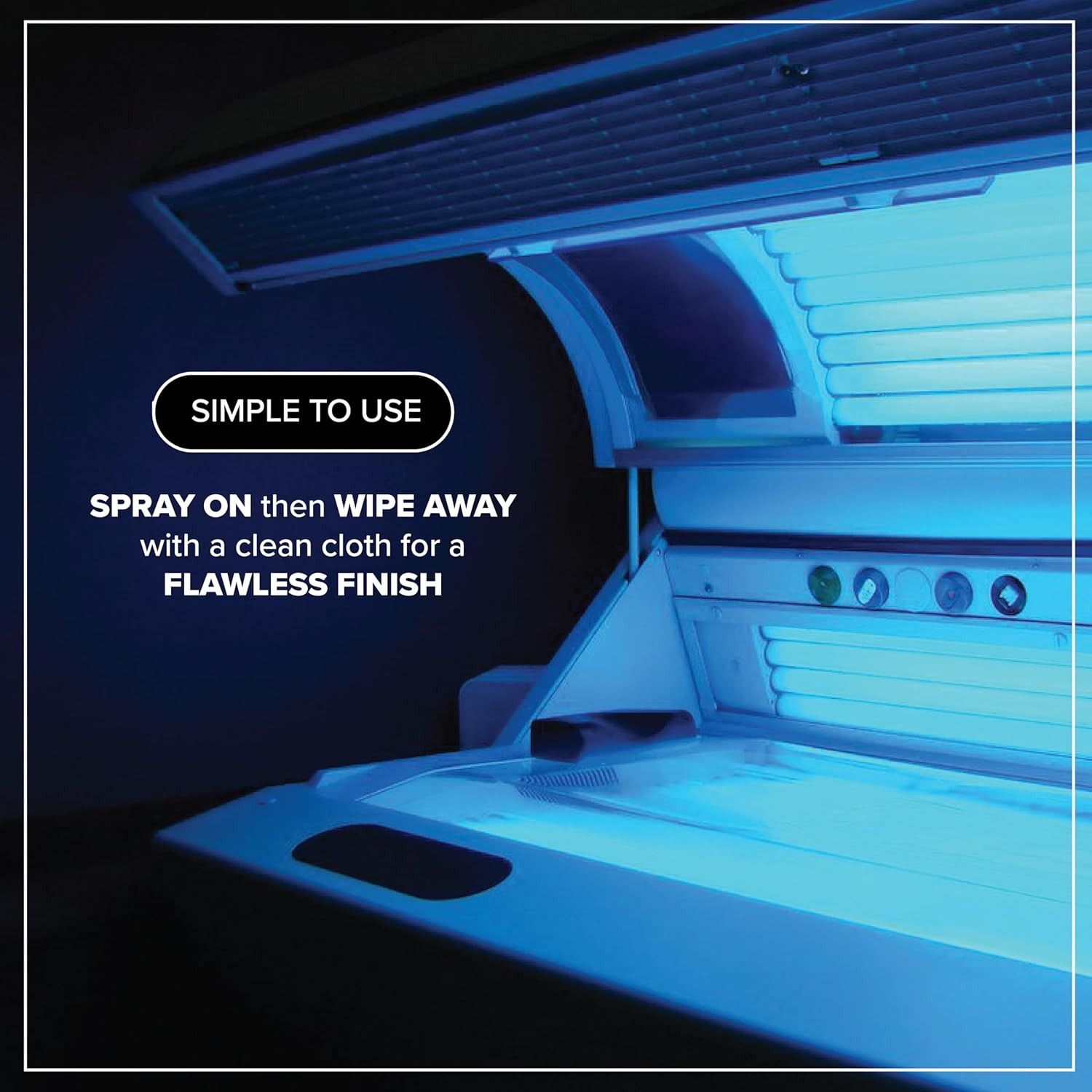 32 Oz Universal Tanning Bed Cleaner – Streak-Free Spray for Non-Porous Surfaces
