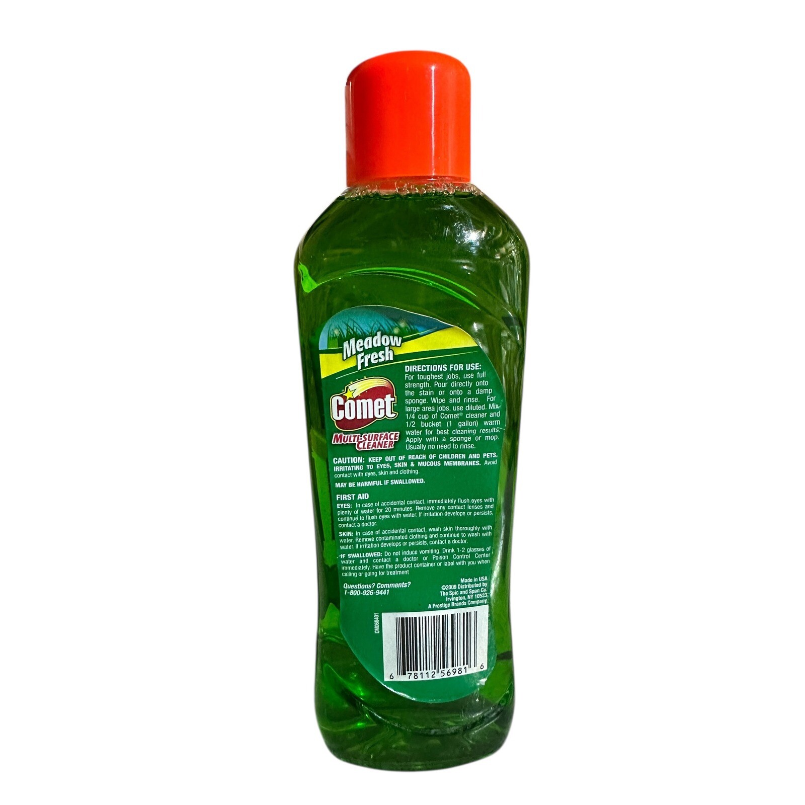 Comet Multi-Surface Cleaner Meadow Fresh – Discontinued 24 oz Rare 2009