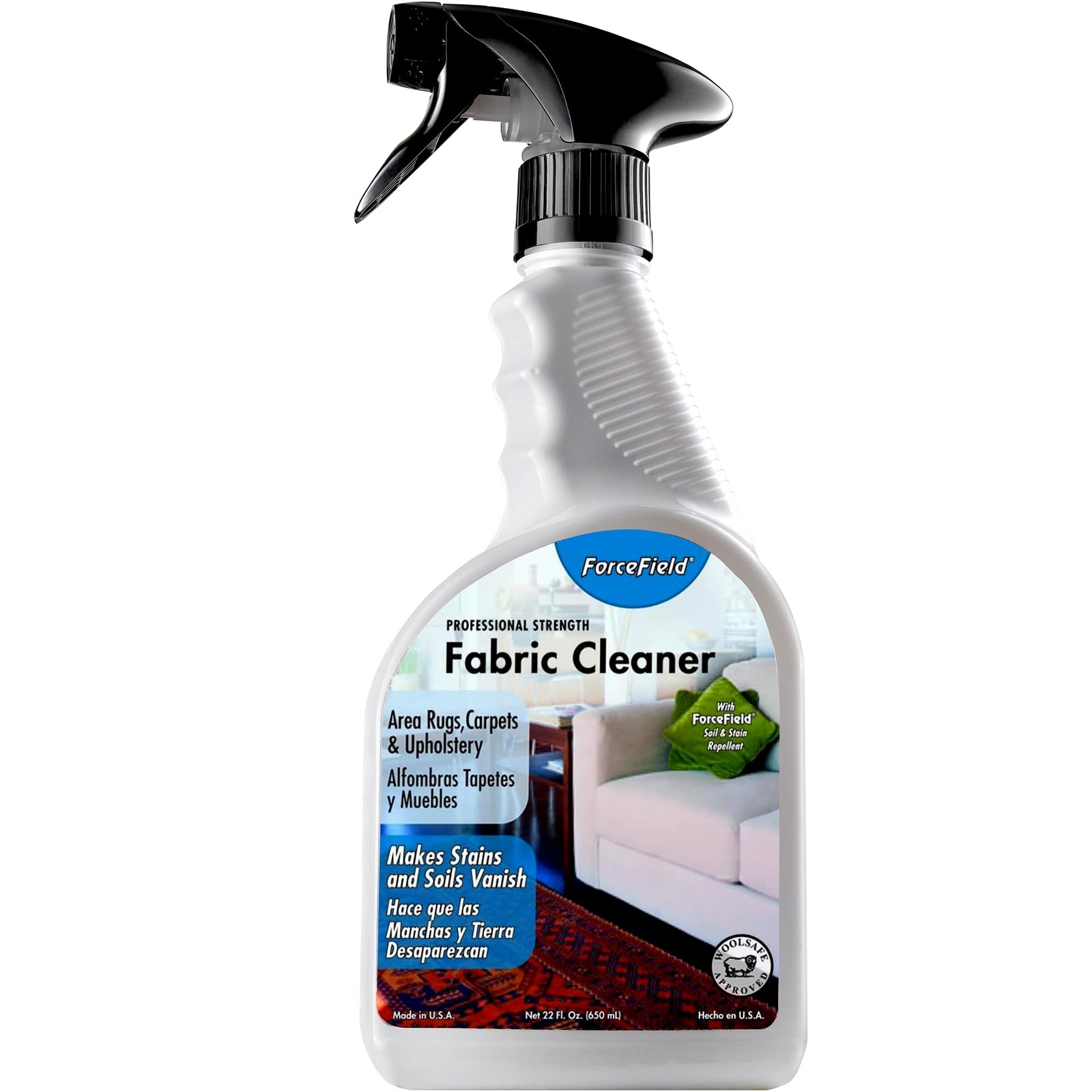 ForceField® Fabric Cleaner Professional Strength, Deeply Penetrates Water Safe F
