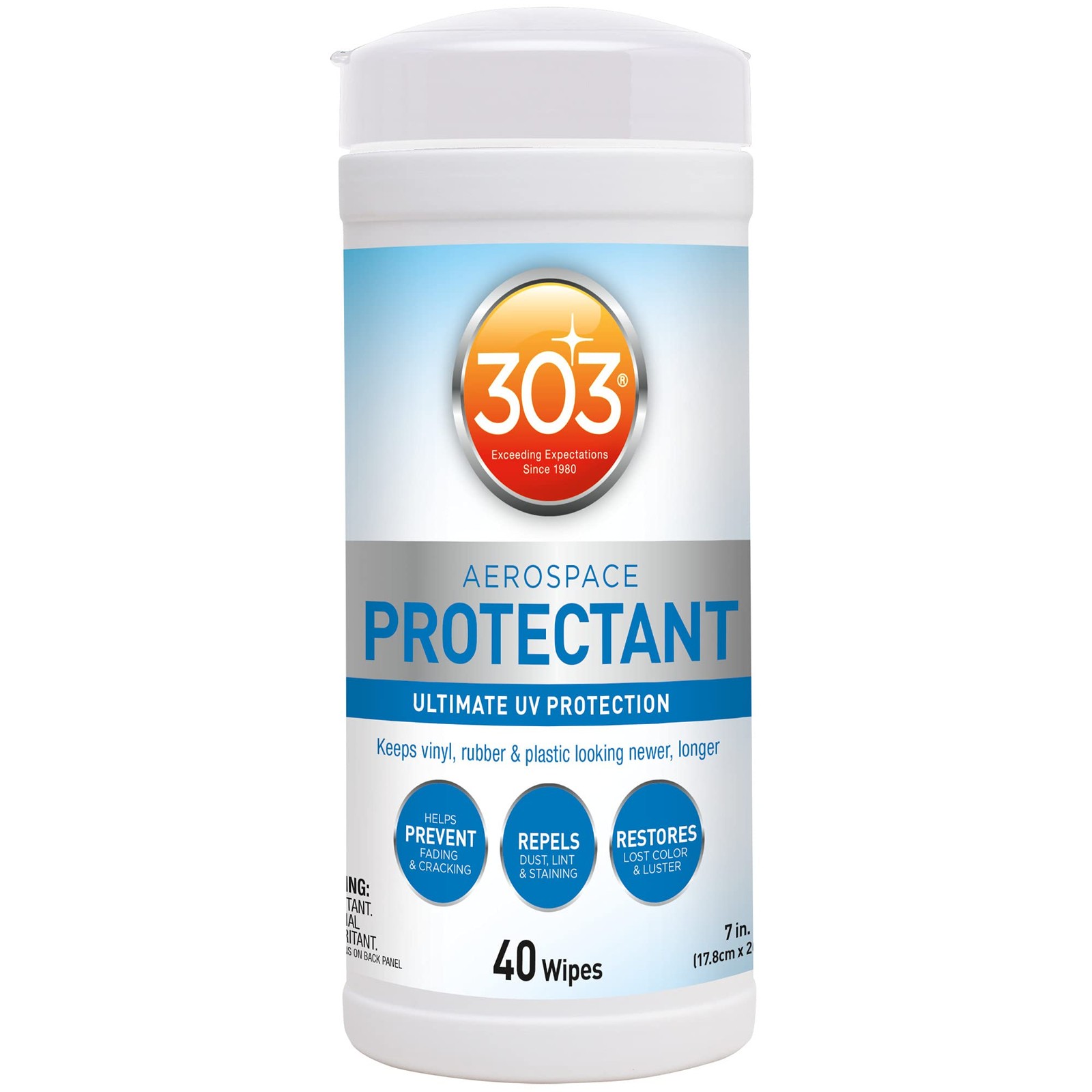 303 Products (30321) Products Aerospace Protectant 40 Count Wipes – Ultimate UV